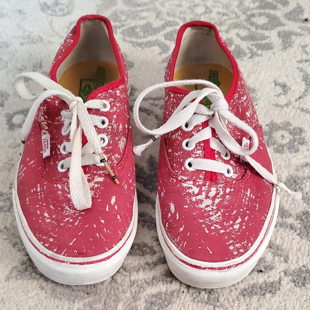 Vans Authentic Red Crayola Edition